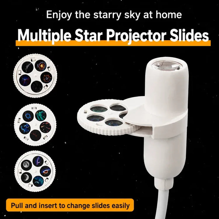360° Rotating Starry Sky Projection Lamp