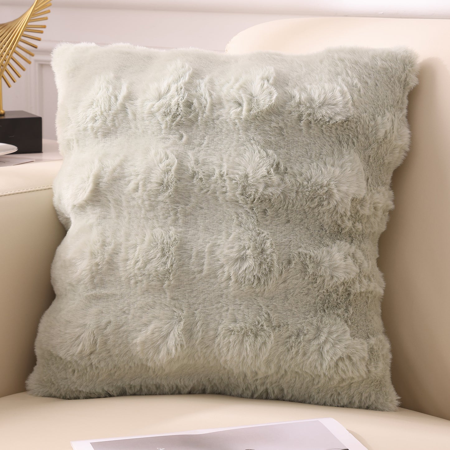 Plush Throw Pillowcase