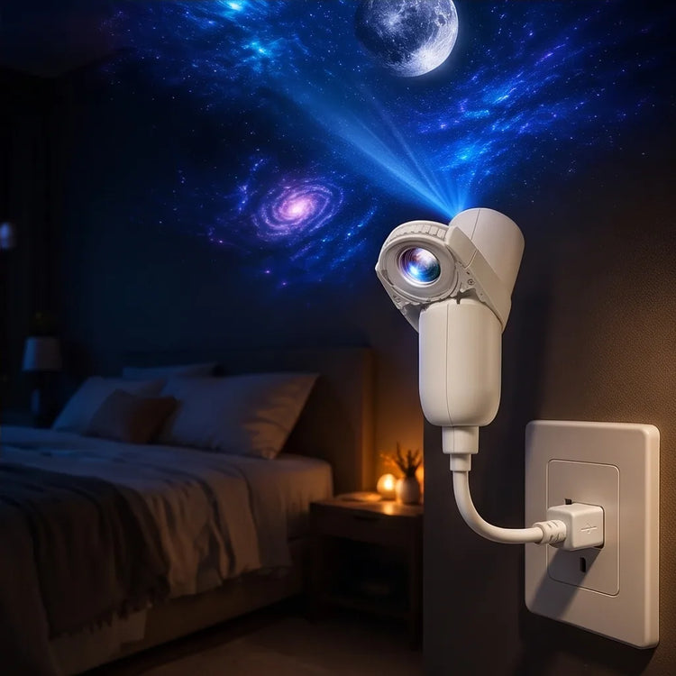 360° Rotating Starry Sky Projection Lamp