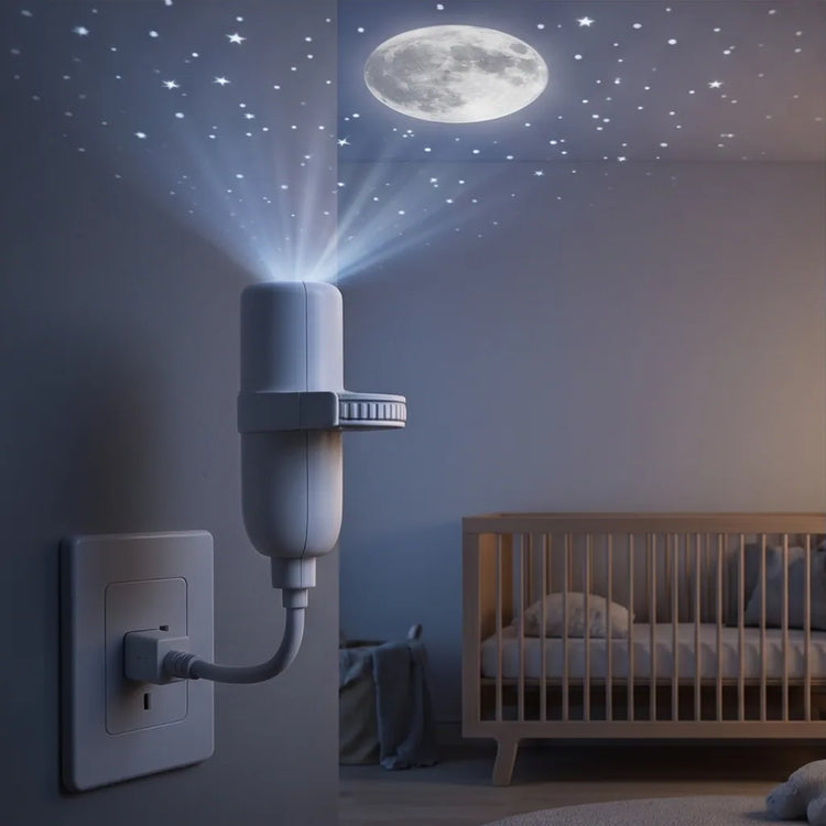 360° Rotating Starry Sky Projection Lamp